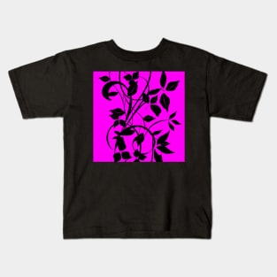 Pink Leaf Kids T-Shirt